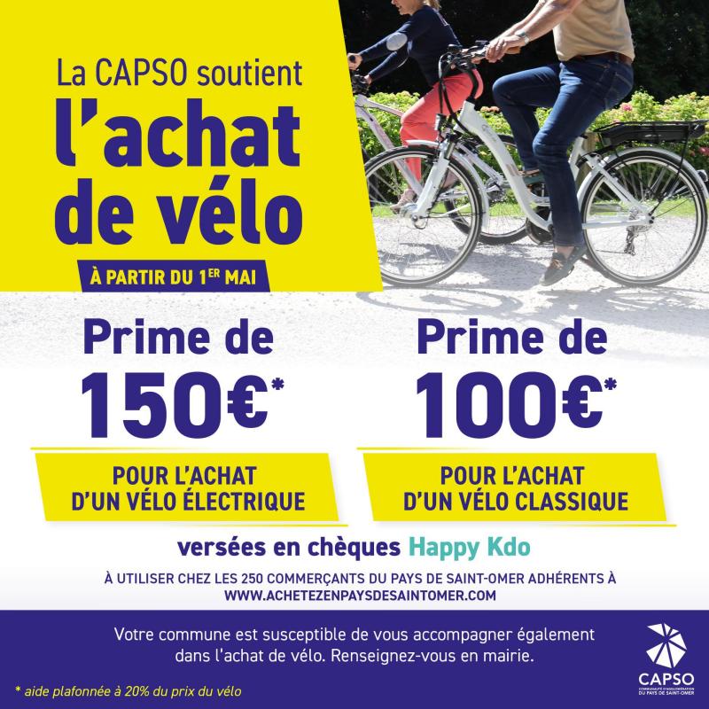 Aide à l'achat d'accessoires vélo