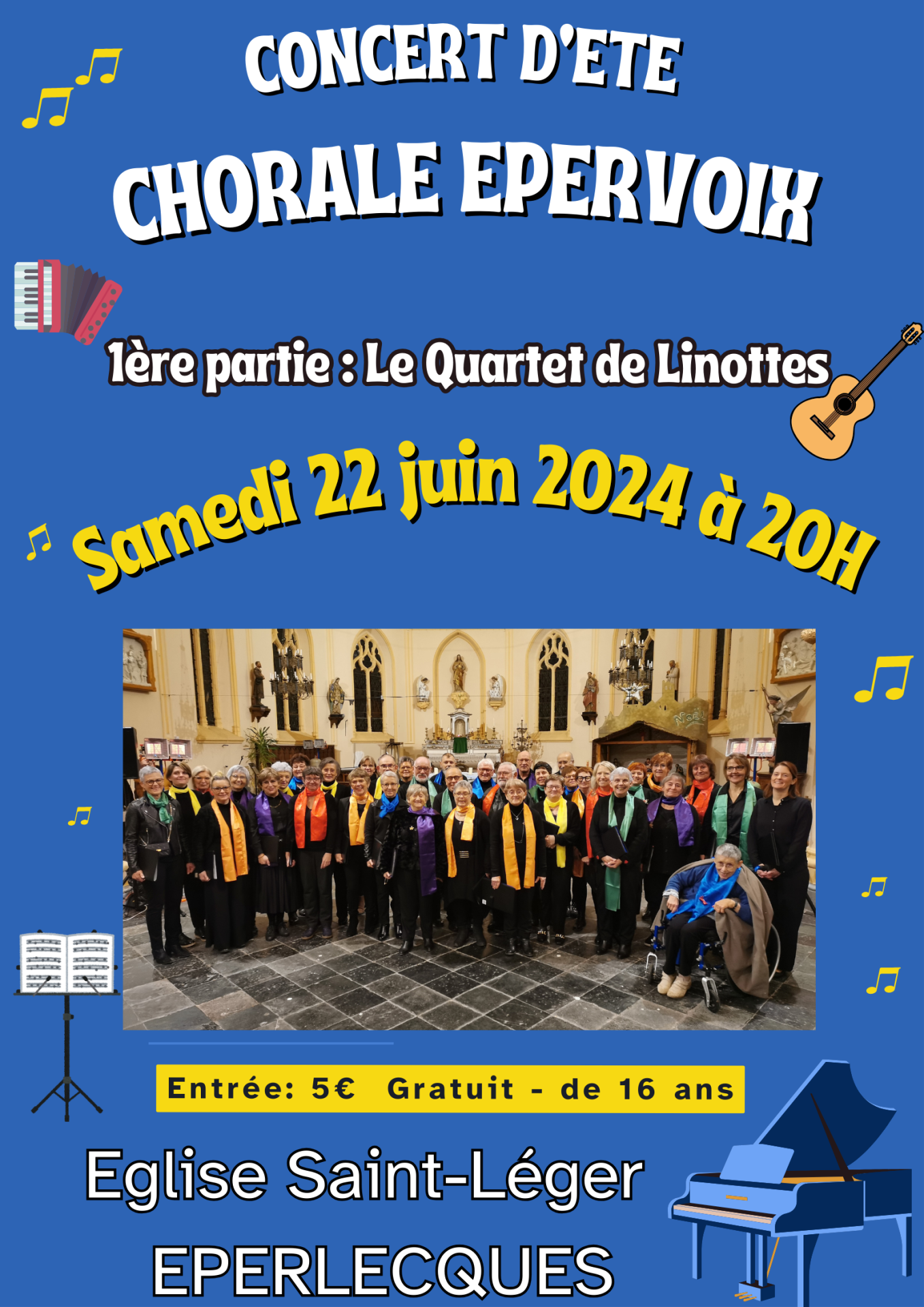 Affiche concert 22 juin 2024