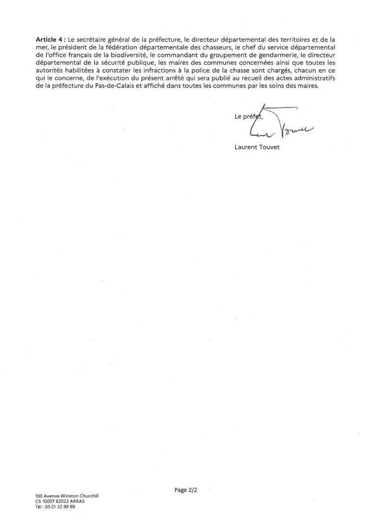 Ap modificatif ouverture chasse grand gibier 2025 2