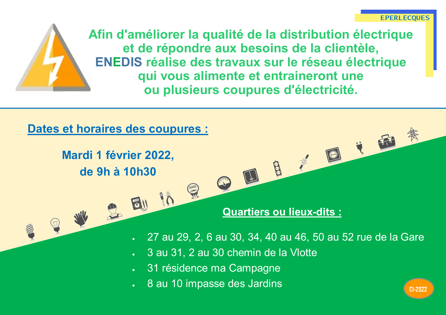 Coupure d elec c1 2022