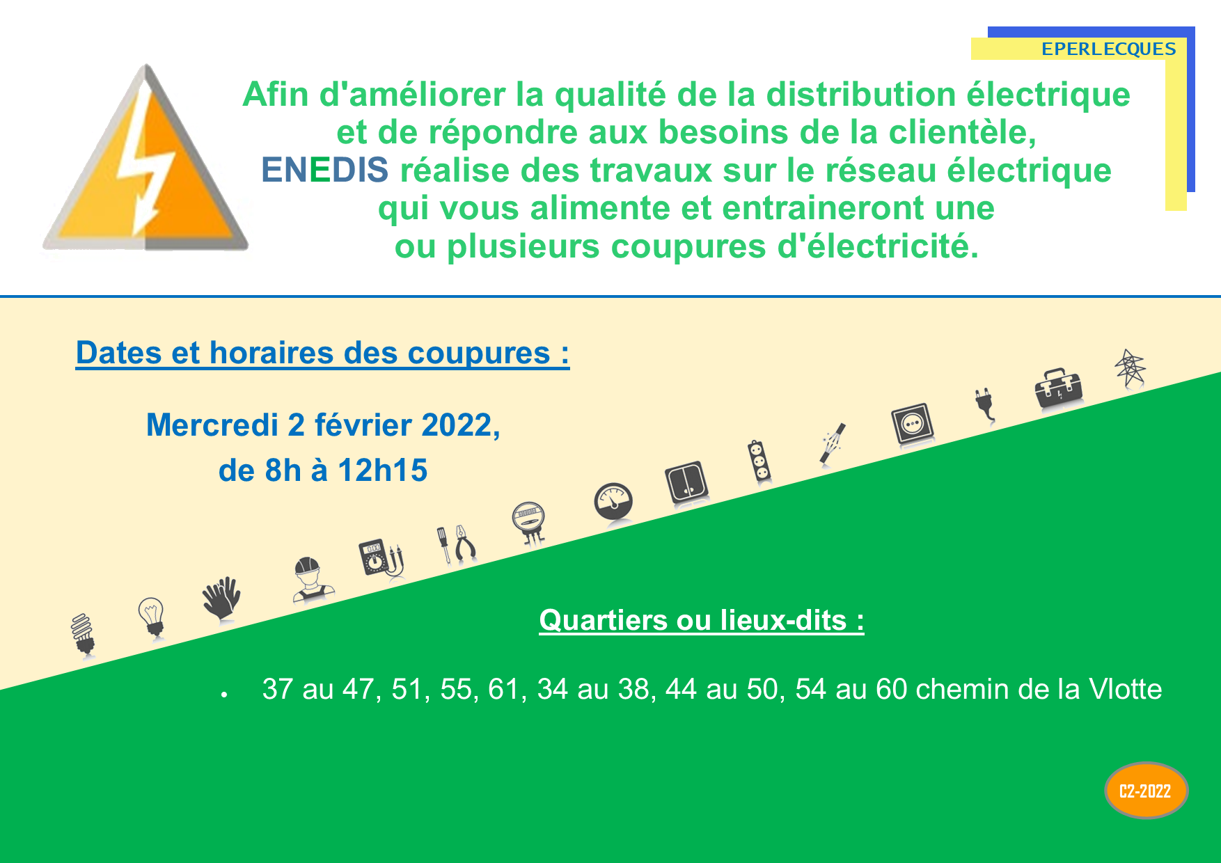 Coupure d elec c2 2022