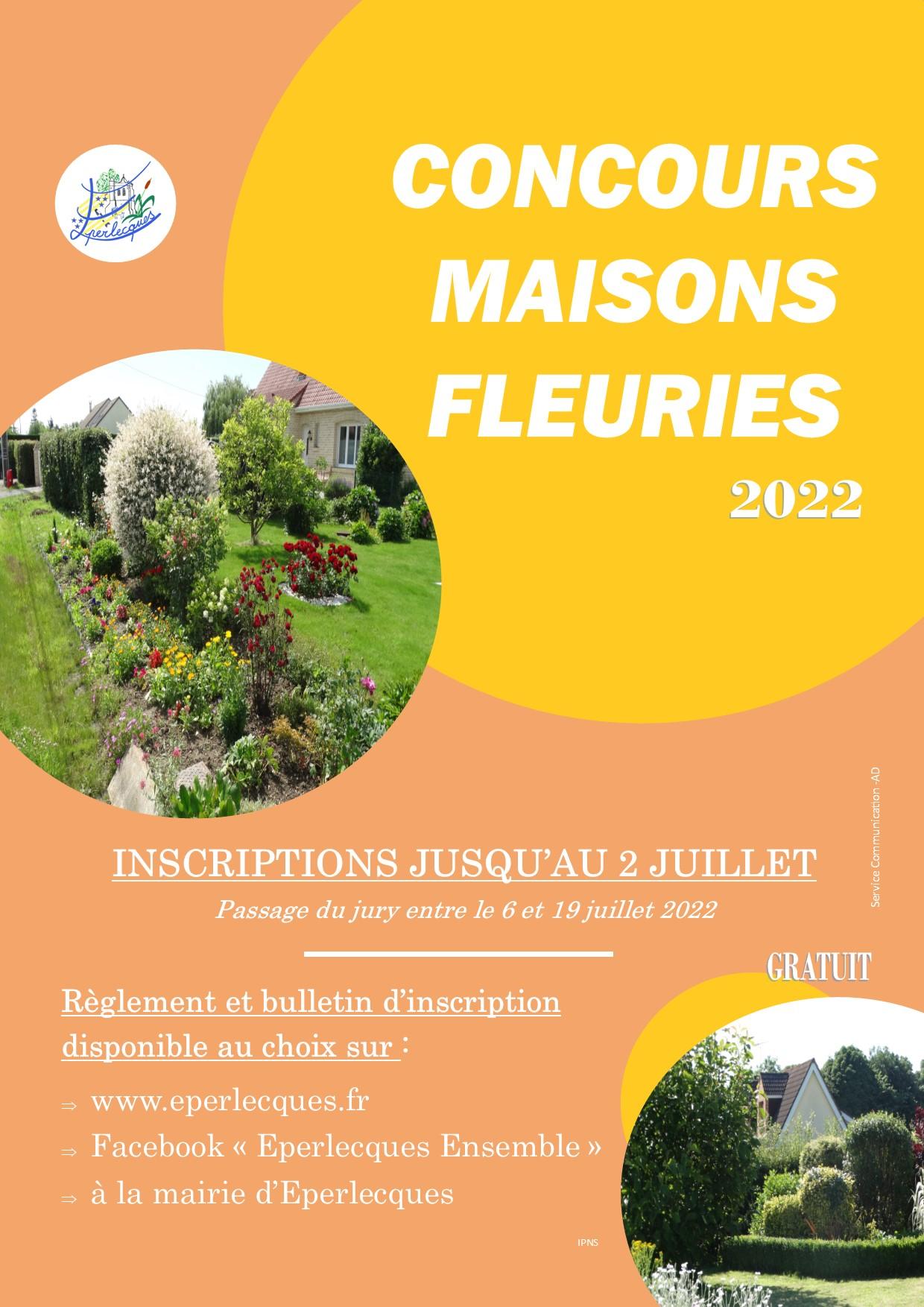 Flyer maison fleurie 2022