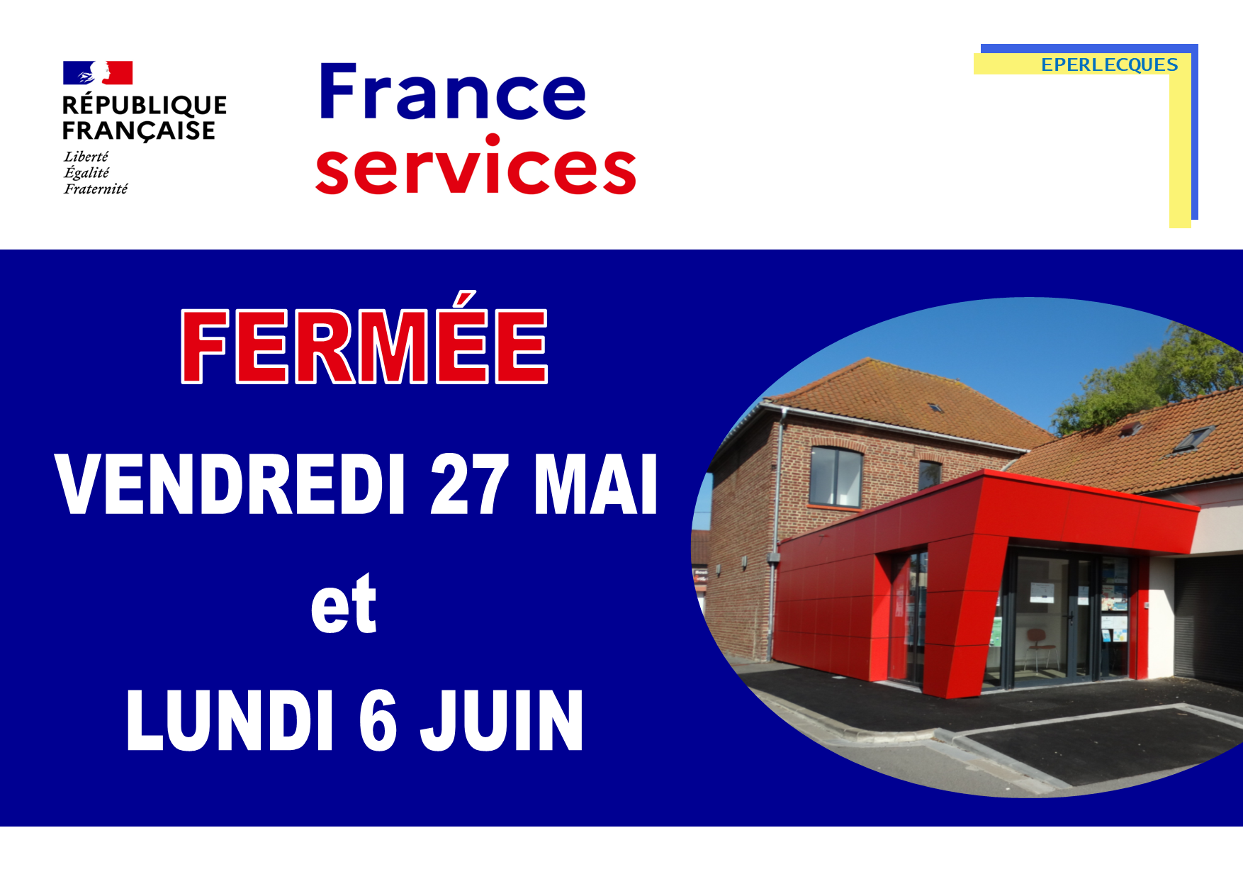 France service fermee