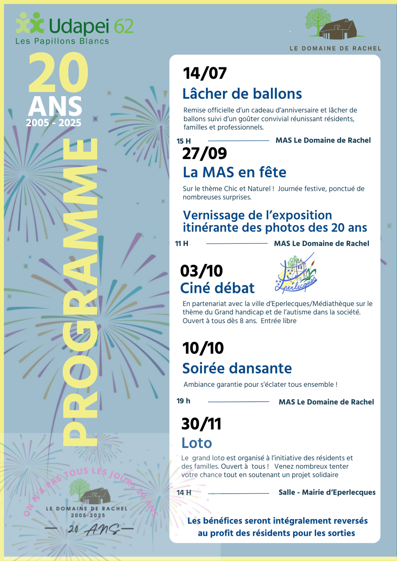 Programme 20 ans de la mas d eperlecques