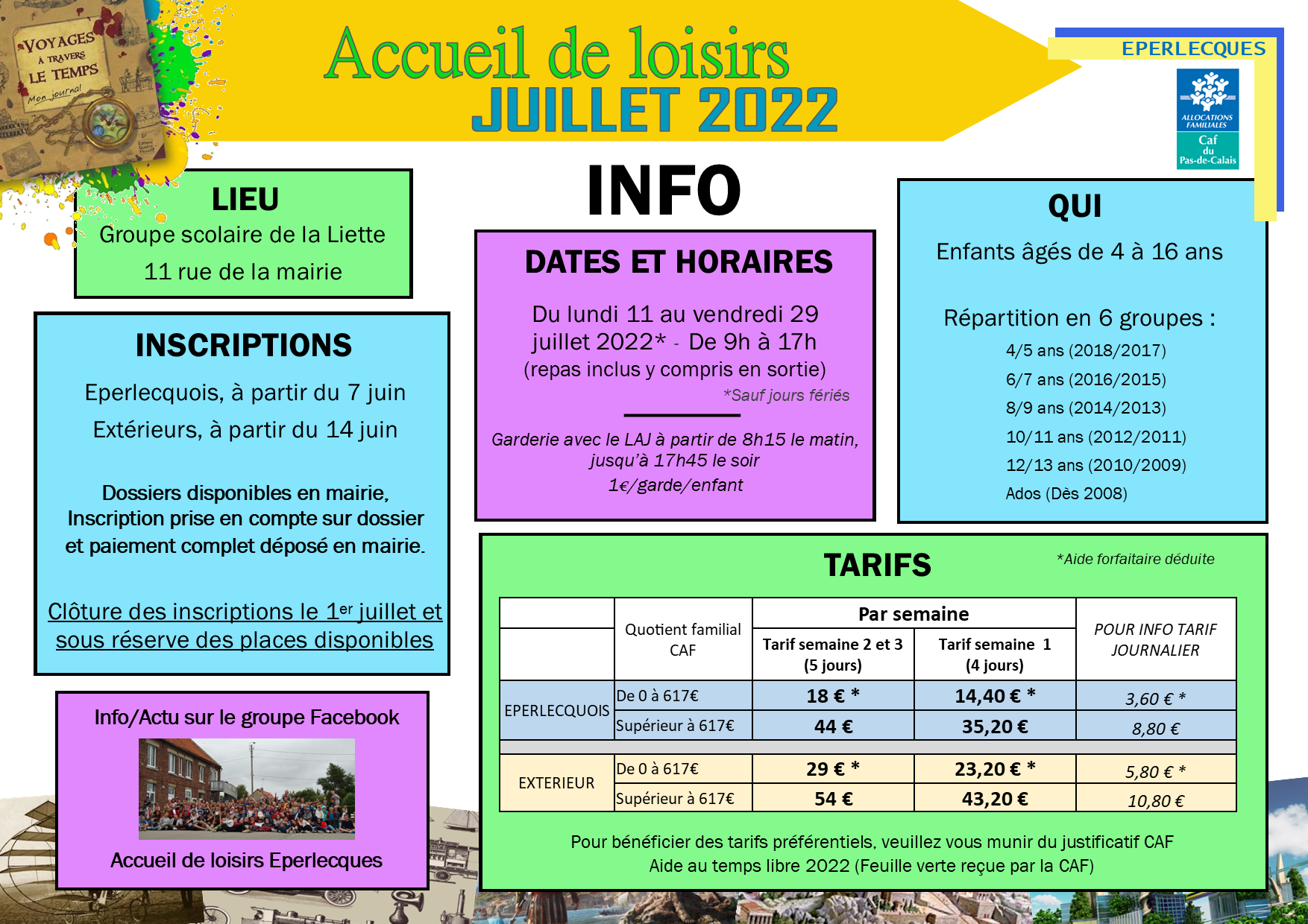 Sortie juillet 2022