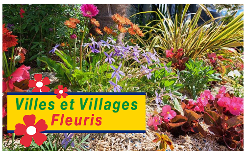 Village fleuri