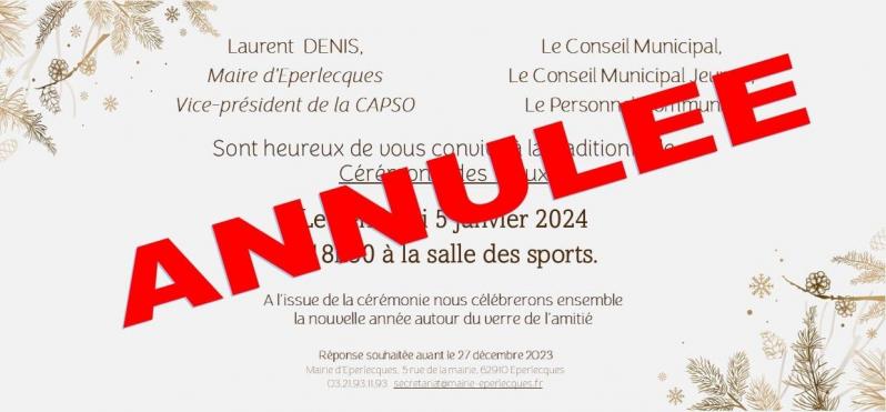 Voeux annules