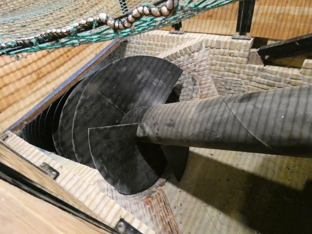 20 vis sans fin interieure moulin