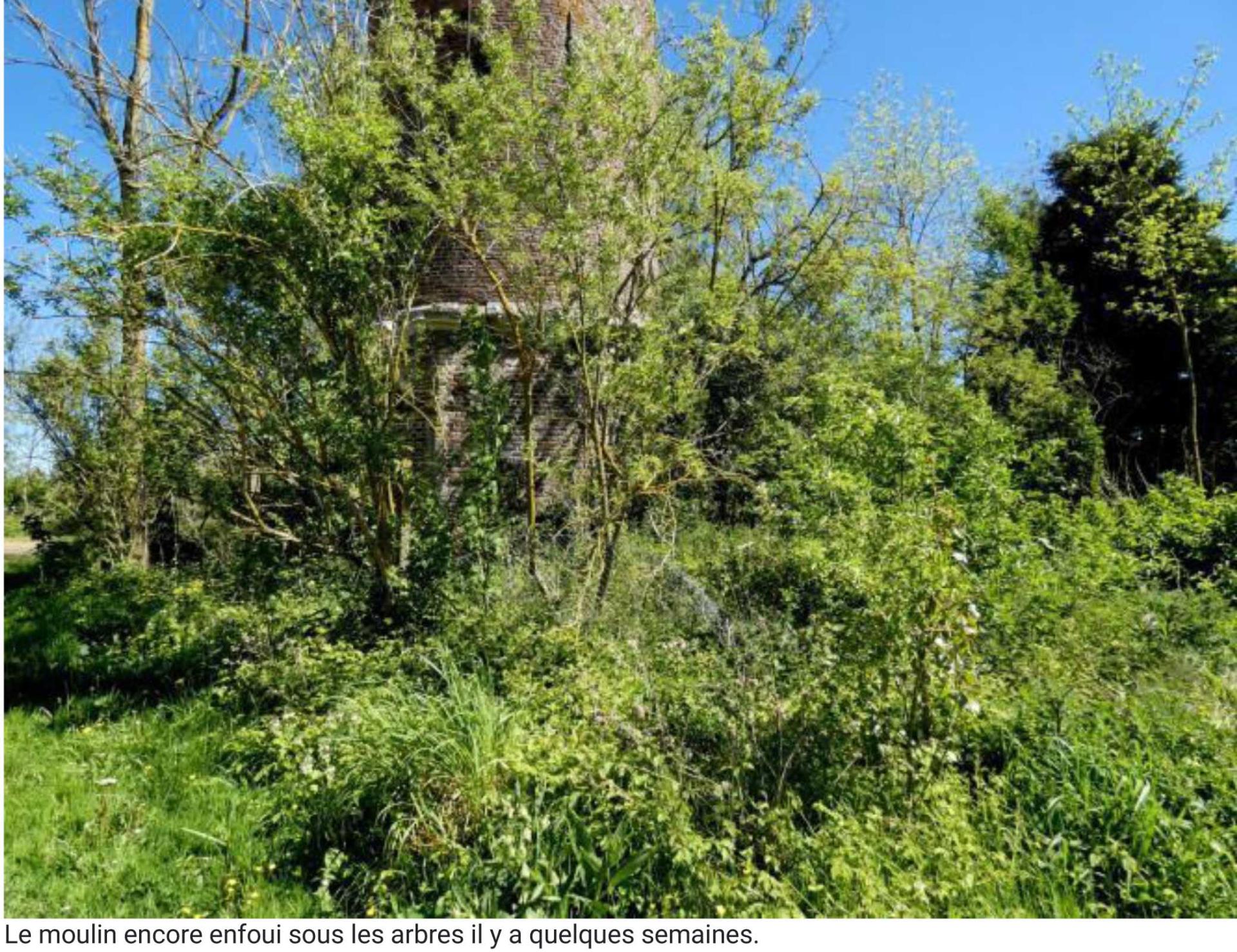 Eperlecques moulin enfoui