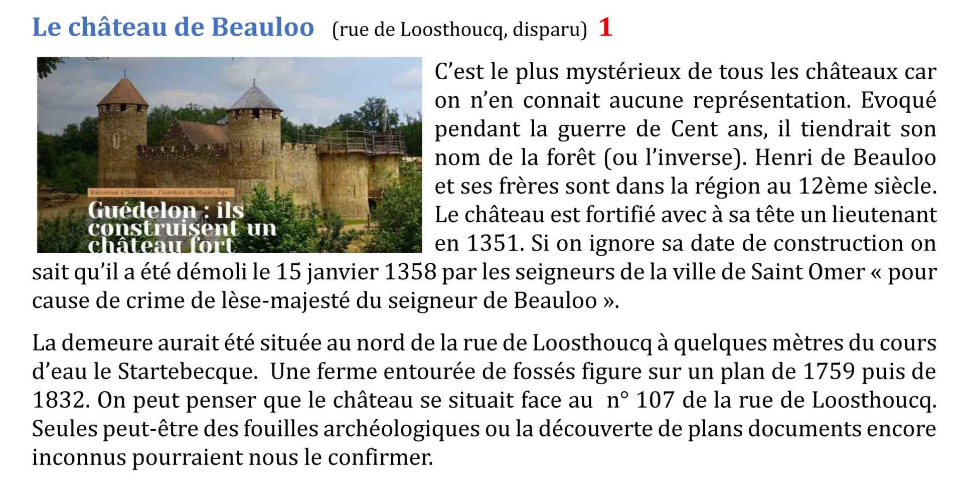 Le chateau de beauloo