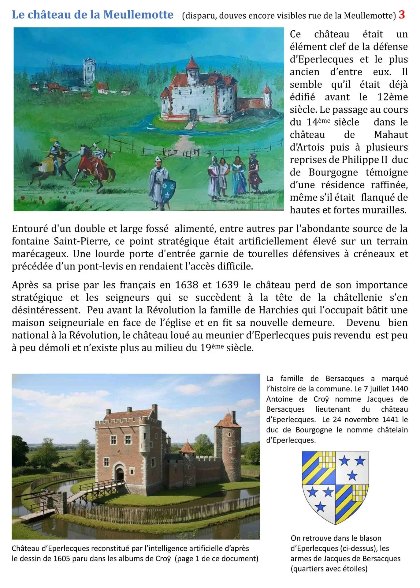 Le chateau de la meullemotte